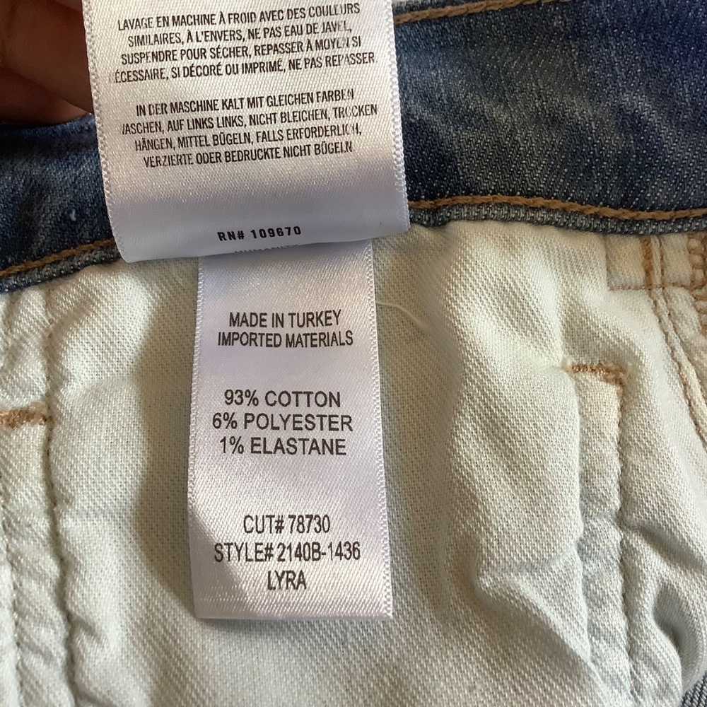 Citizens of Humanity Lyra High Rise Ankle Wide Leg Jeans Bhodi SZ 31 - Picture 14 of 16